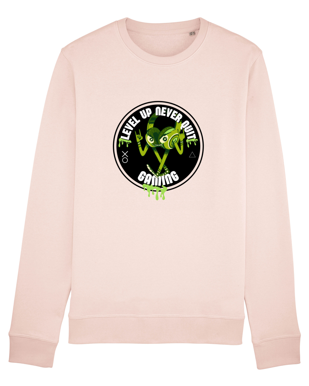Bluză mânecă lungă Unisex Rise Candy Pink