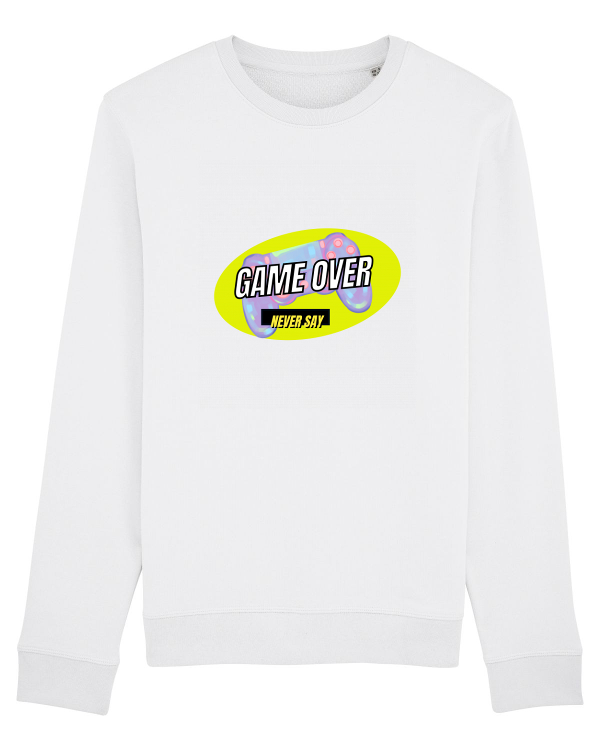 Bluză mânecă lungă Unisex Rise White
