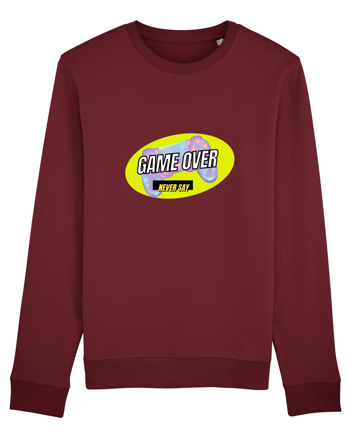 Bluză mânecă lungă Unisex Rise Burgundy