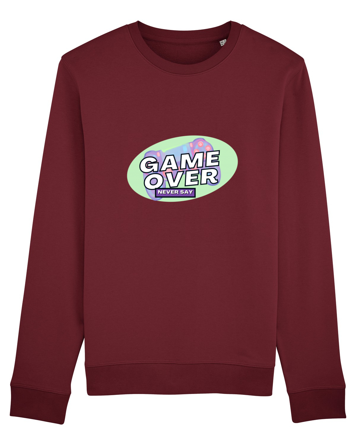 Bluză mânecă lungă Unisex Rise Burgundy