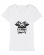 Performance Driving Group Tricou mânecă scurtă guler V Damă Evoker