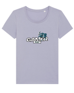Gamer Play Tricou mânecă scurtă guler larg fitted Damă Expresser