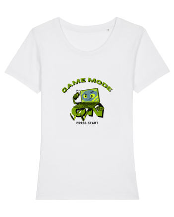 Game Mode Press Start White
