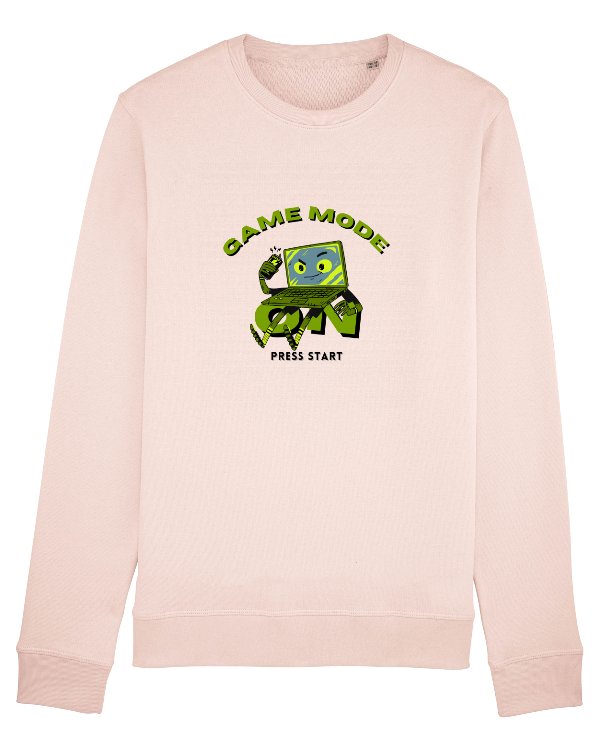 Bluză mânecă lungă Unisex Rise Candy Pink