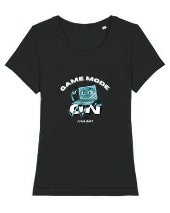 Game Mode Press Start Black