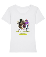 Only Victory Tricou mânecă scurtă guler larg fitted Damă Expresser