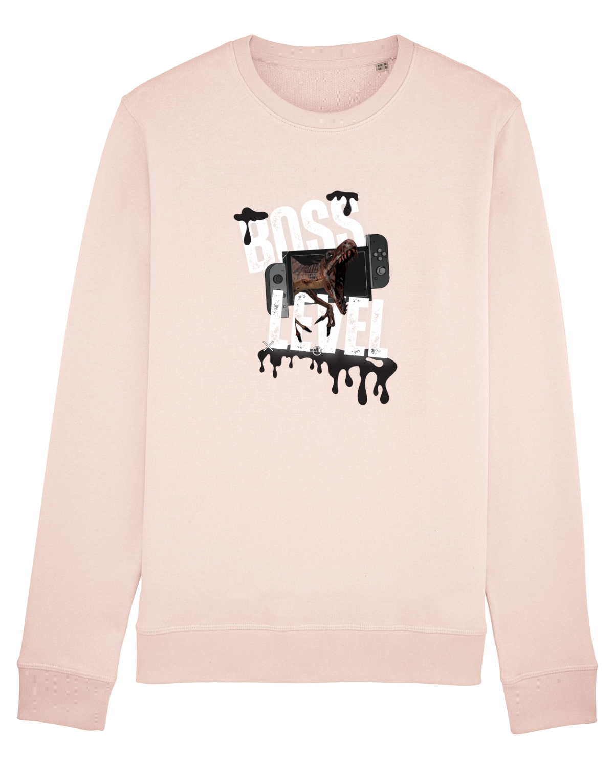 Bluză mânecă lungă Unisex Rise Candy Pink
