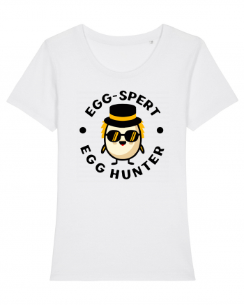 egg-spert egg hunter White