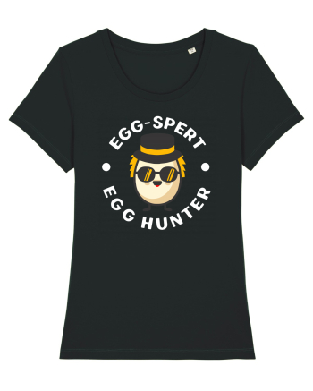 egg-spert egg hunter white Black