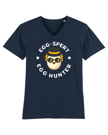 egg-spert egg hunter white French Navy