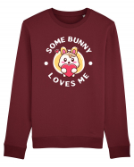 Some bunny loves me Bluză mânecă lungă Unisex Rise