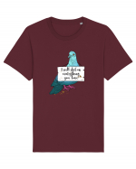 Funny pigeon Tricou mânecă scurtă Unisex Rocker