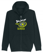 You just got served Hanorac cu fermoar Unisex Connector