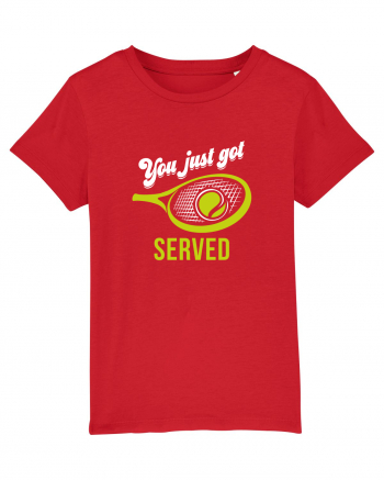 You just got served Red