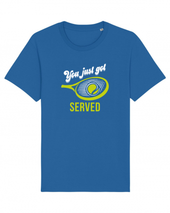 You just got served Royal Blue