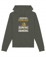 Weekend Forecast Surfing With A Change Of Drinking Hanorac Unisex Drummer