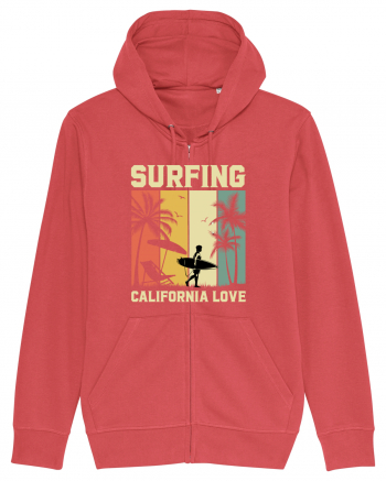 Surfing California Love Carmine Red