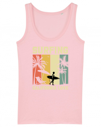 Surfing California Love Cotton Pink