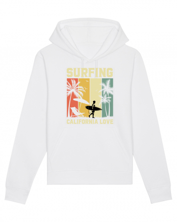 Surfing California Love White