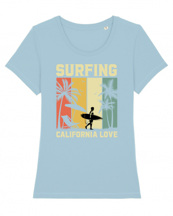 Surfing California Love Sky Blue