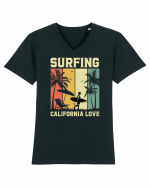 Surfing California Love Tricou mânecă scurtă guler V Bărbat Presenter