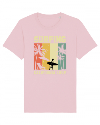 Surfing California Love Cotton Pink