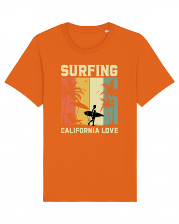 Surfing California Love Bright Orange