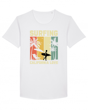 Surfing California Love White