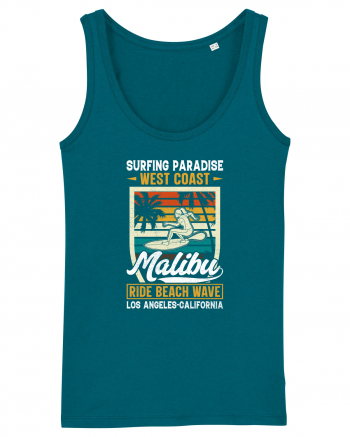 Surfing Paradise  West Coast Malibu Ride Beach Wave Los Angeles California Ocean Depth