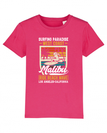 Surfing Paradise  West Coast Malibu Ride Beach Wave Los Angeles California Raspberry