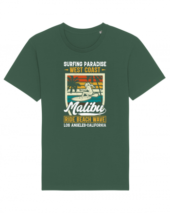 Surfing Paradise  West Coast Malibu Ride Beach Wave Los Angeles California Bottle Green