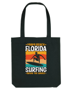 Miami Beach Florida Surfing Break The Waves Sacoșă textilă
