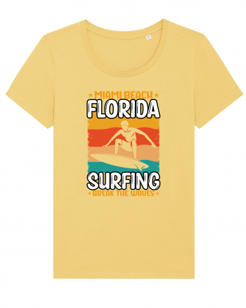 Miami Beach Florida Surfing Break The Waves Jojoba