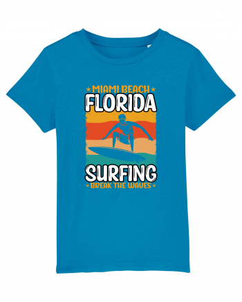 Miami Beach Florida Surfing Break The Waves Azur