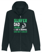 SURFER DAD (noun) 1. Like a normal dad but cooler Hanorac cu fermoar Unisex Connector