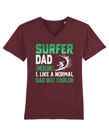 SURFER DAD (noun) 1. Like a normal dad but cooler Burgundy