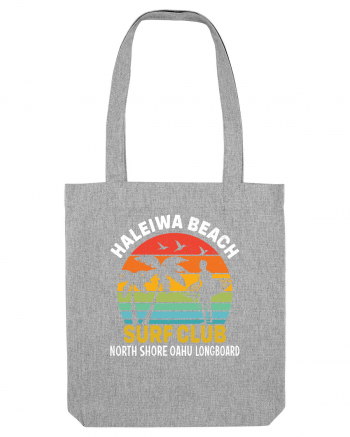 Haleiwa Beach Surf Club North Shore Oahu Longboard Heather Grey