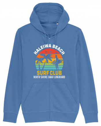 Haleiwa Beach Surf Club North Shore Oahu Longboard Bright Blue