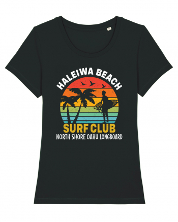 Haleiwa Beach Surf Club North Shore Oahu Longboard Black