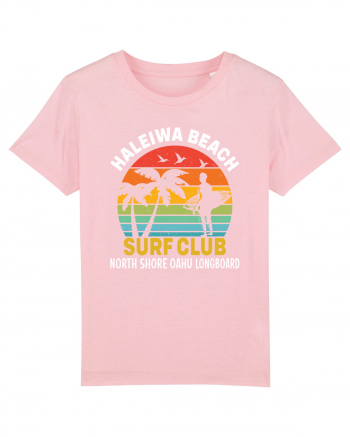 Haleiwa Beach Surf Club North Shore Oahu Longboard Cotton Pink