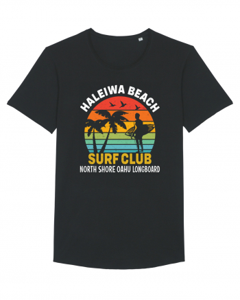 Haleiwa Beach Surf Club North Shore Oahu Longboard Black