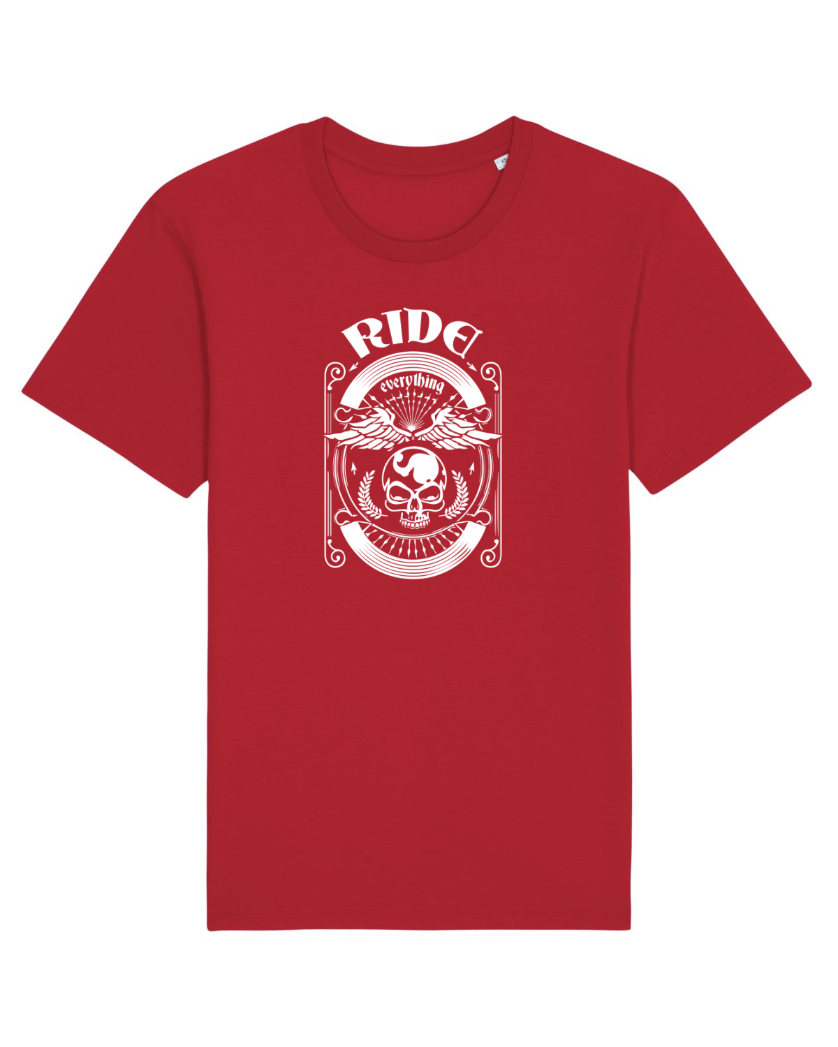 Tricou mânecă scurtă Unisex Rocker Red