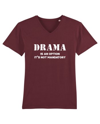 DRAMA is an option Burgundy