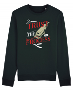 Trust the process Bluză mânecă lungă Unisex Rise