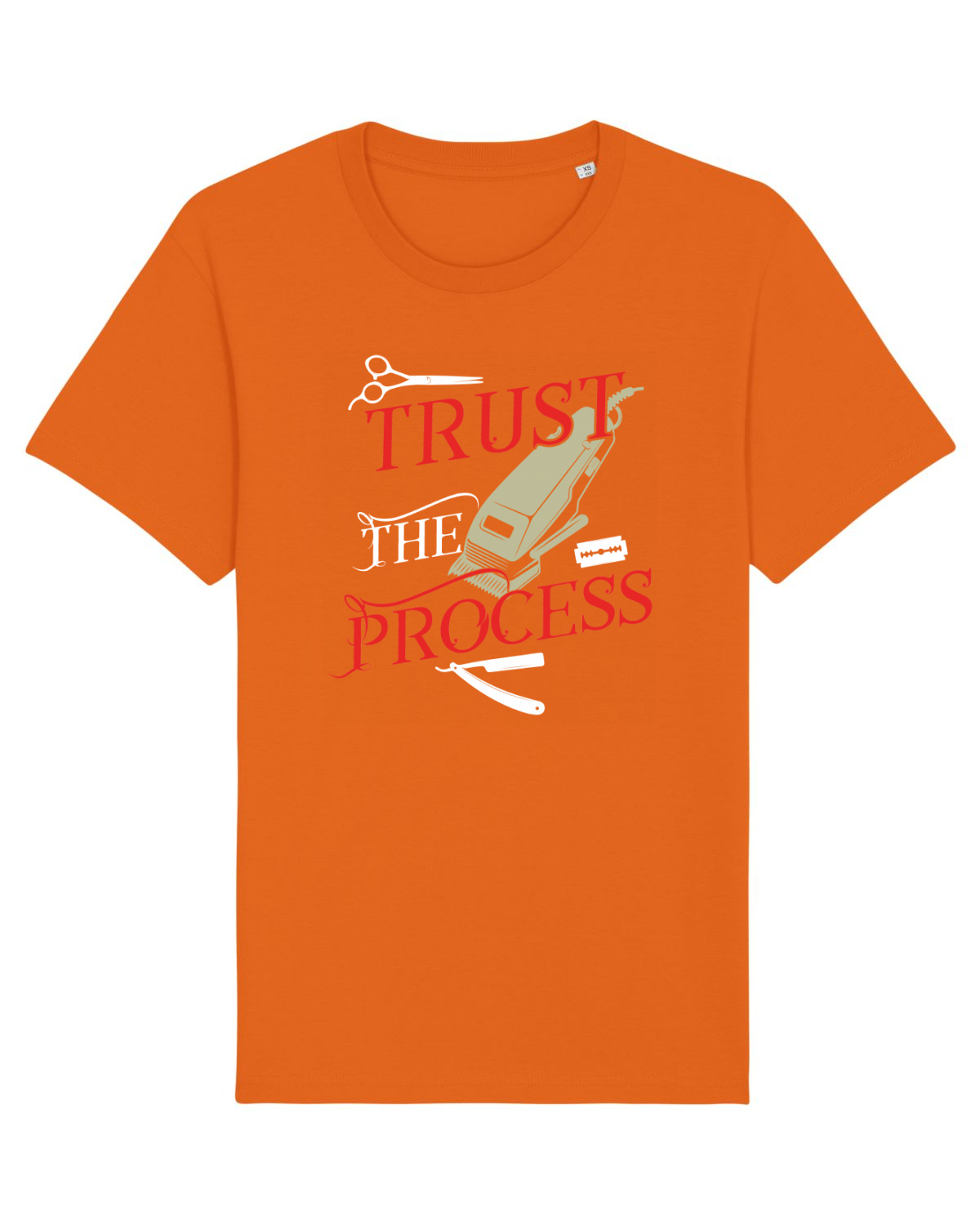Tricou mânecă scurtă Unisex Rocker Bright Orange