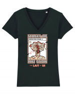 The Last of Us Stages of Infection Clicker Tricou mânecă scurtă guler V Damă Evoker