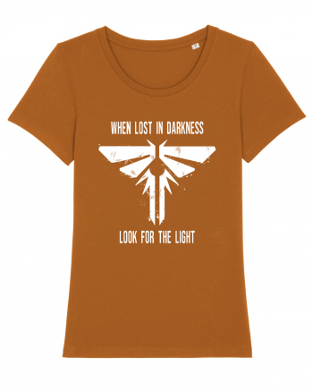 When Lost In Darkness Look For The Light TLOU Roasted Orange