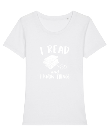 I READ White
