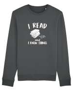 I READ Bluză mânecă lungă Unisex Rise