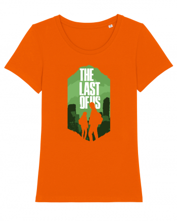 THE LAST OF US Joel and Ellie Bright Orange